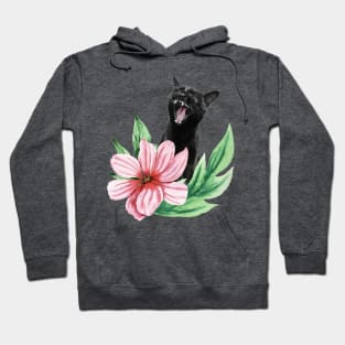 The Yawning cat Hoodie